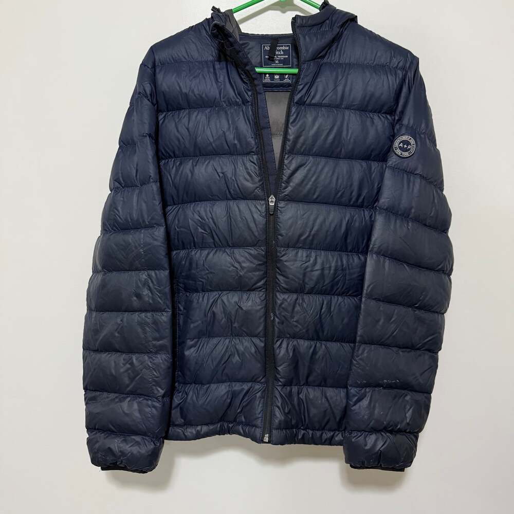 Abercrombie & Fitch Packable Puffer Down Insulated Jacket
